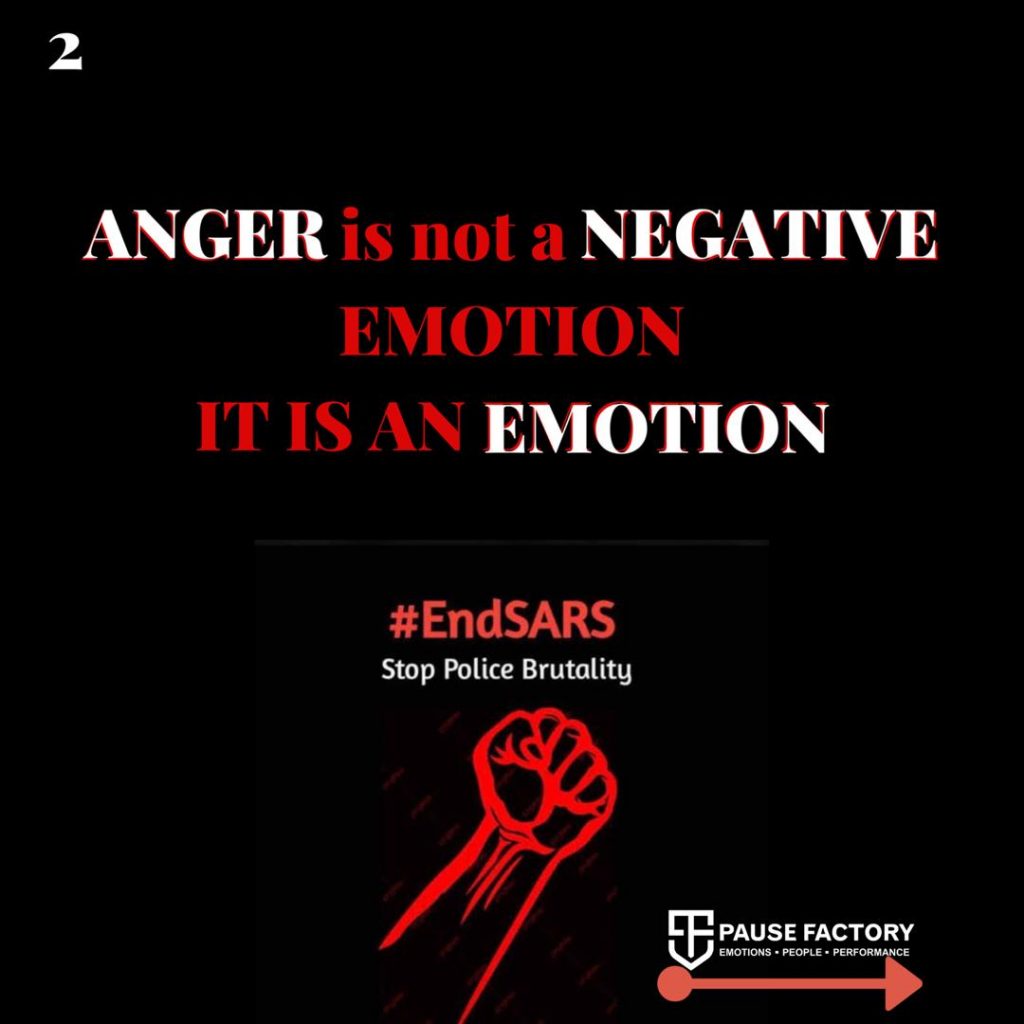 Impact Of Anger in EndSARS Protest and Need For Emotional Intelligence