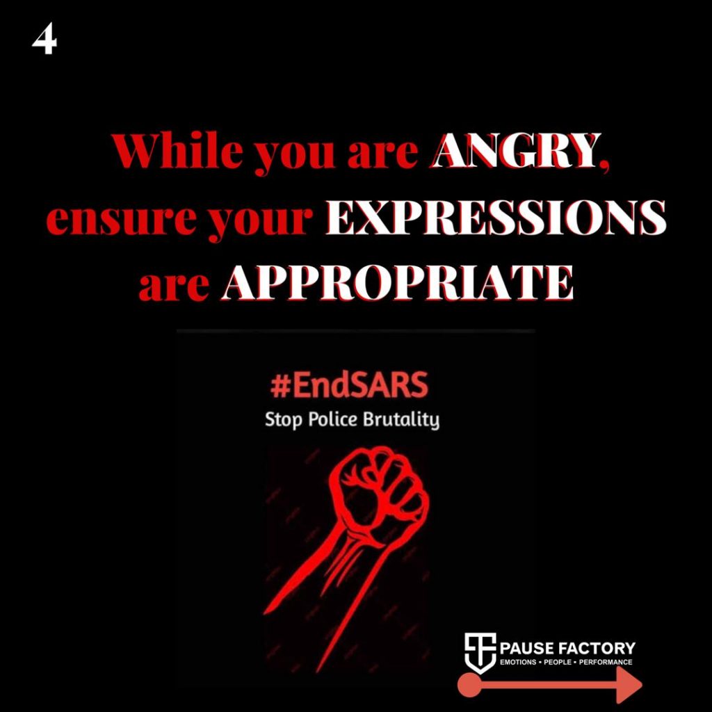 Impact Of Anger in EndSARS Protest and Need For Emotional Intelligence